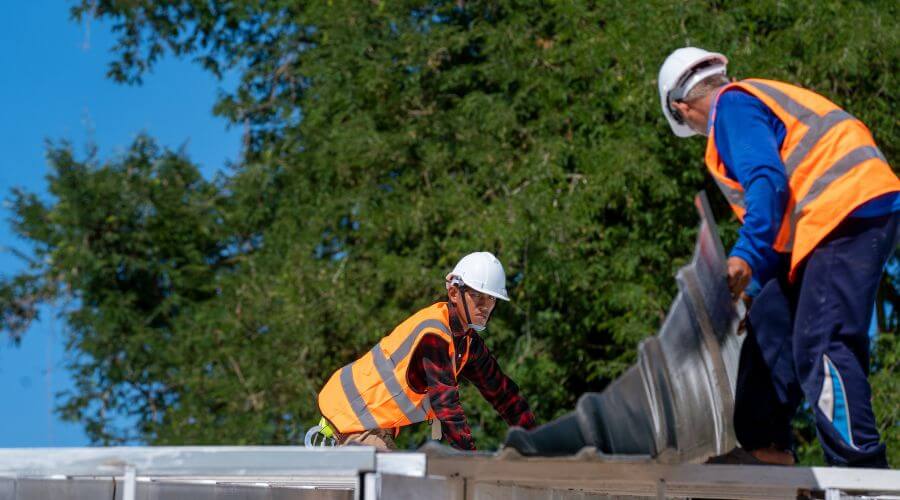 Professional metal roof installation in Coulter, IA